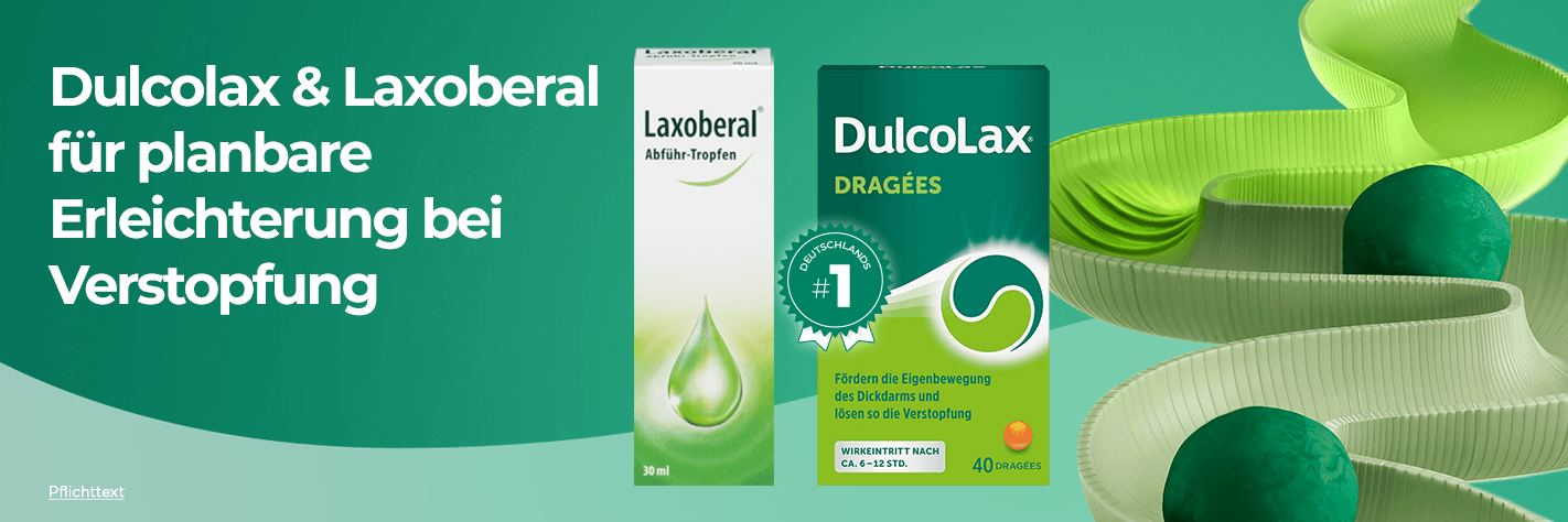 Dulcolax und Laxoberal bei medpex kaufen