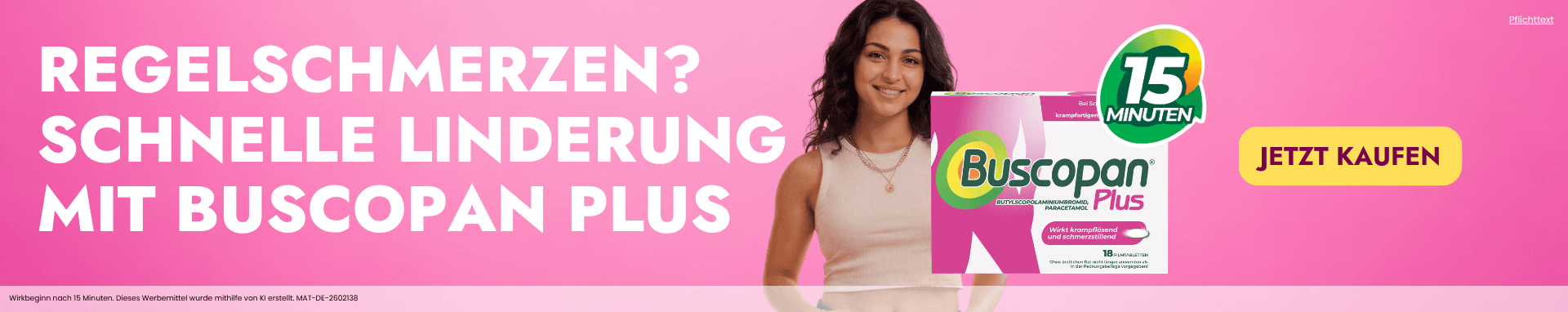 Buscopan PLUS bei Regelschmerzen bei medpex kaufen