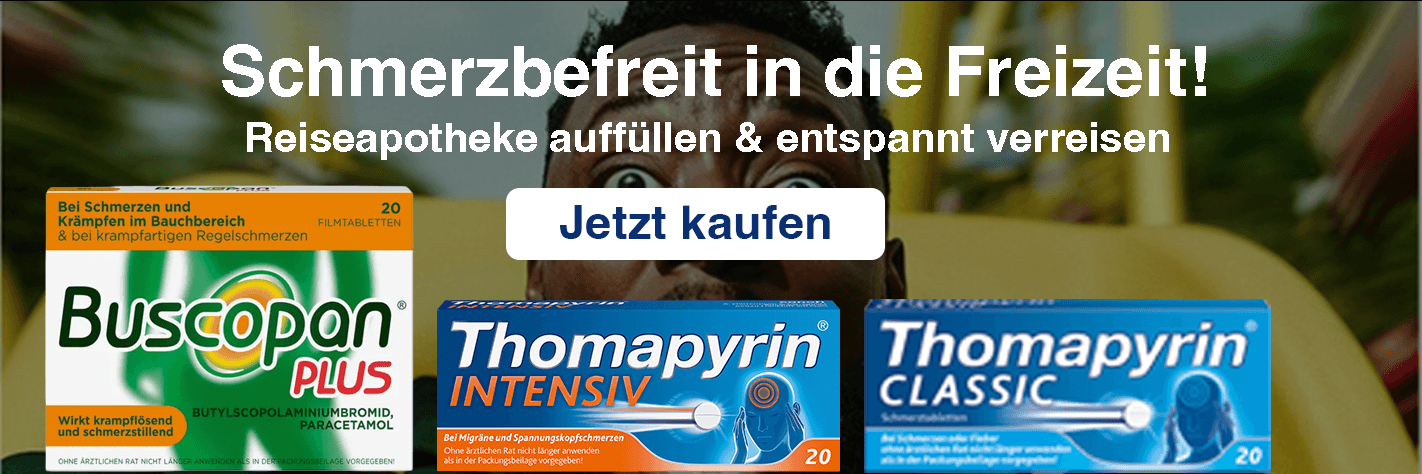 Schmerzbefreit in die Freizeit!
