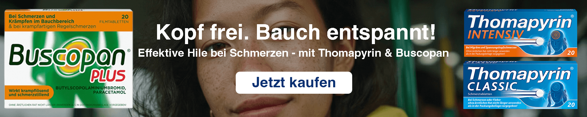 Thomapyrin & Buscopan bei medpex kaufen