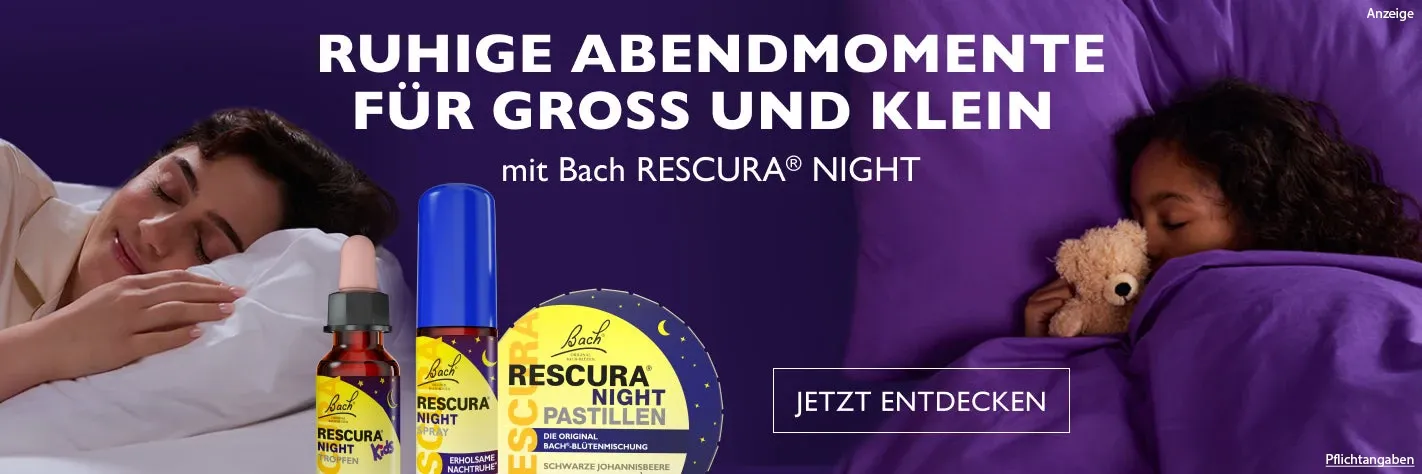 Bach RESCURA NIGHT Tropfen alkoholfrei