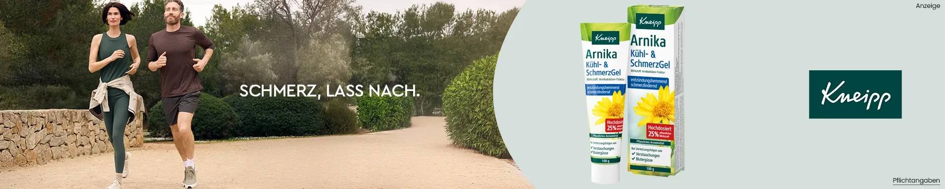 Kneipp Arnika Kühl- und Schmerz Gel