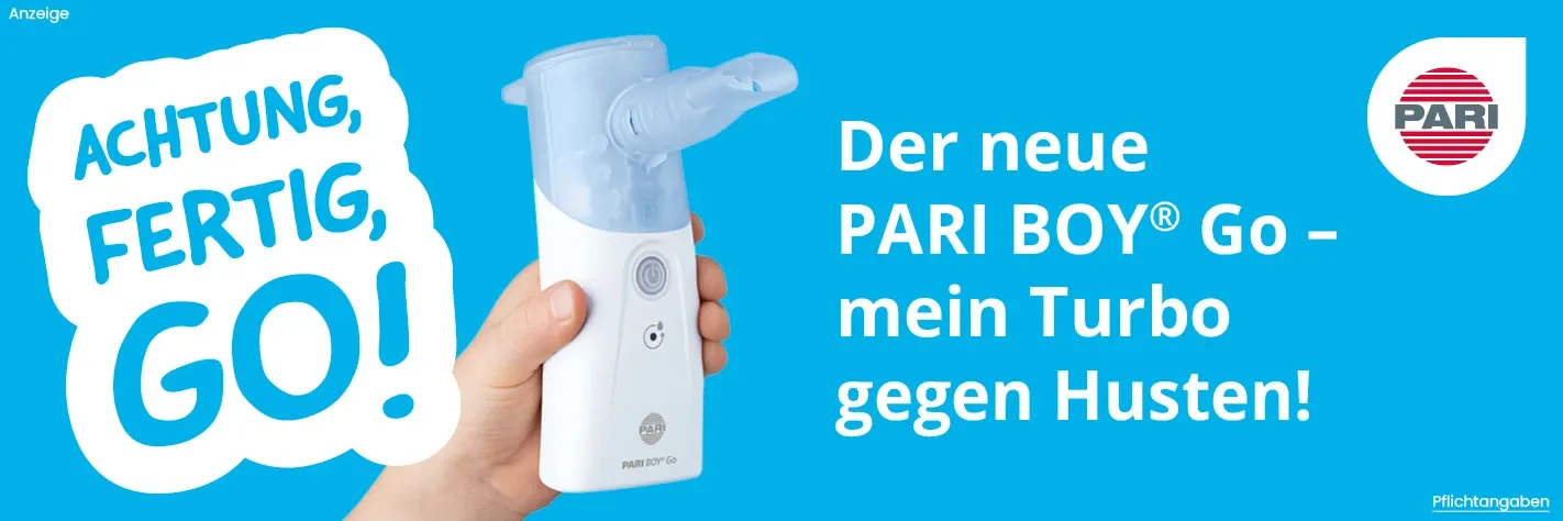PARI BOY® Go – Mobiles Inhalationsgerät