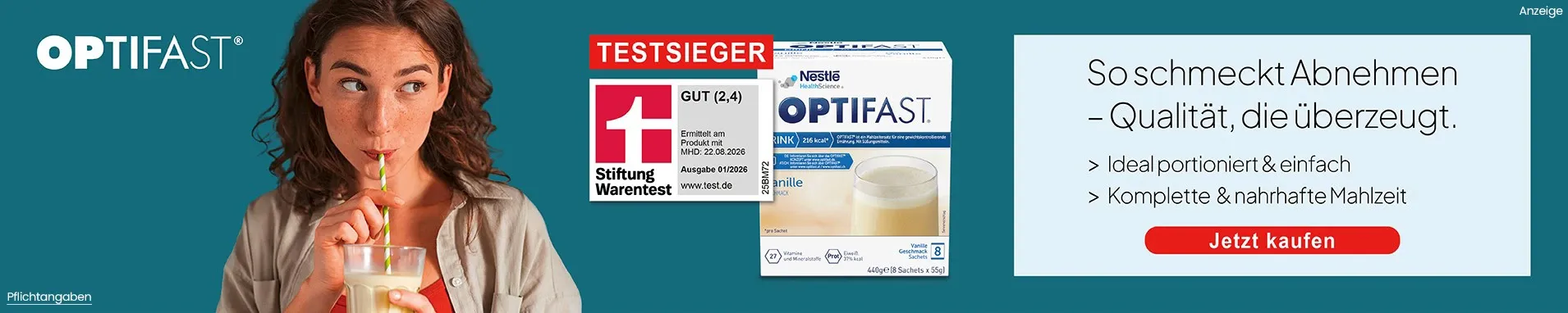 OPTIFAST Drink Vanille