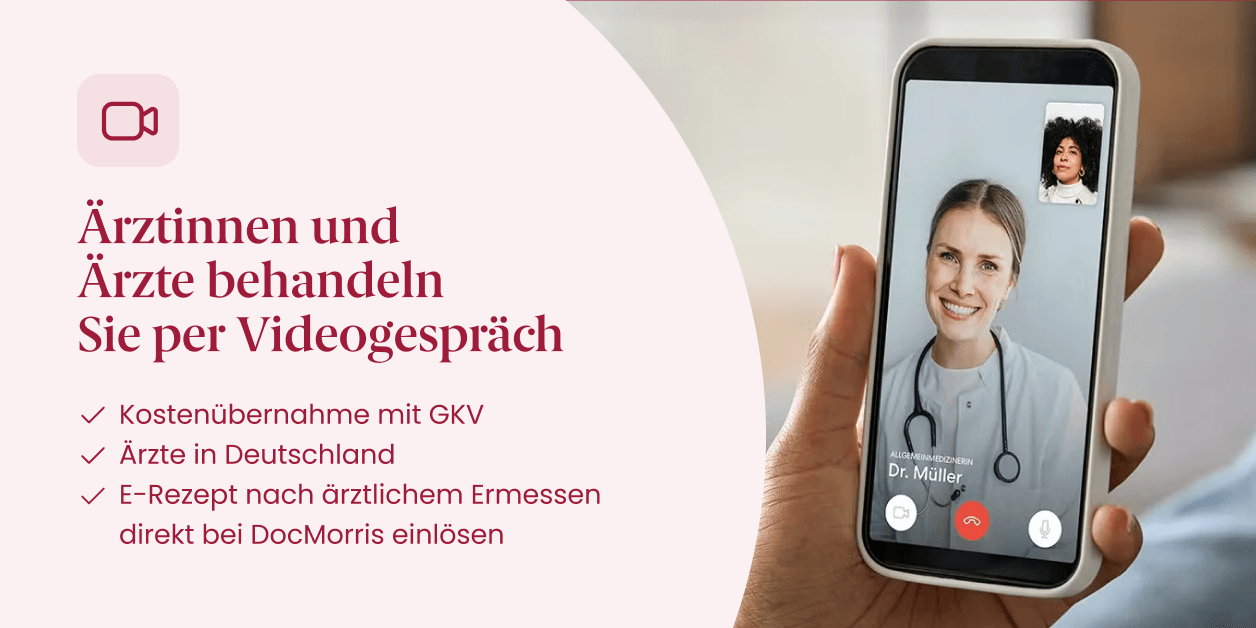Videoberatung mit dem Online-Arzt