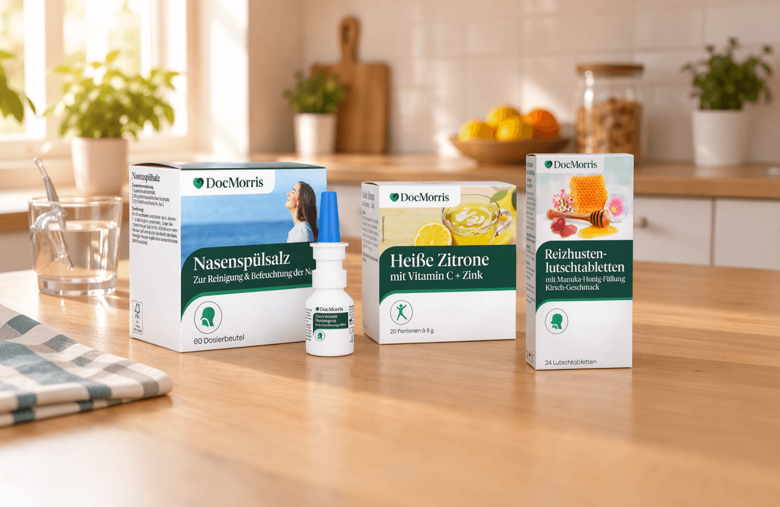 Erkältungszeit? Jetzt Hausapotheke auffüllen.