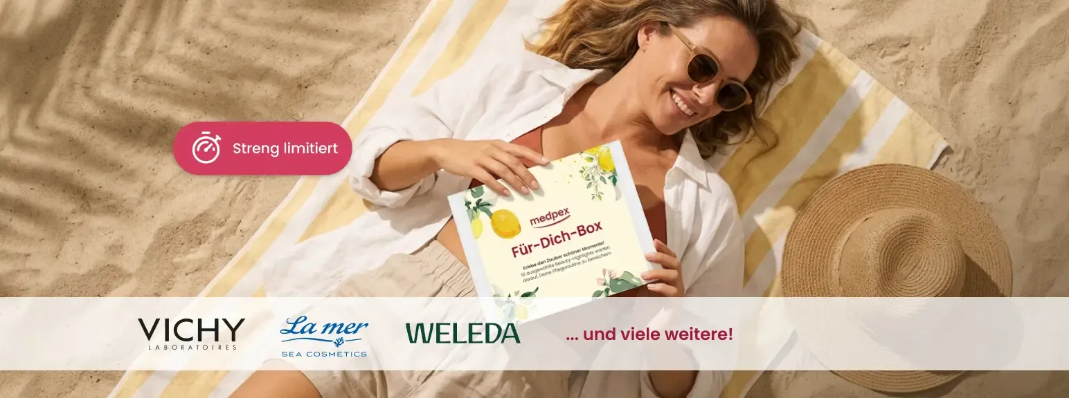 Die neue medpex Für-Dich-Box