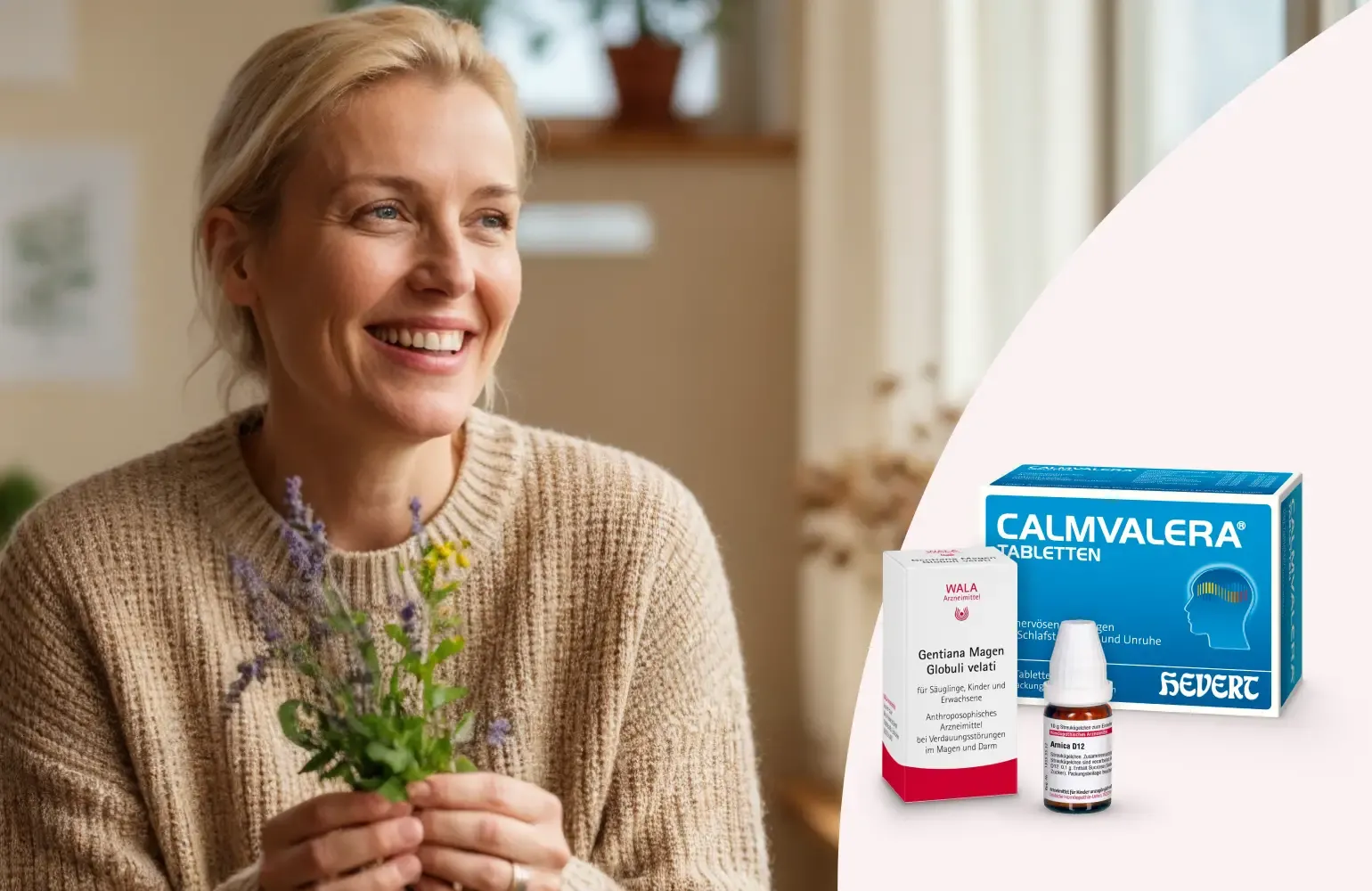 Homöopathische Unterstützung für Körper & Geist.