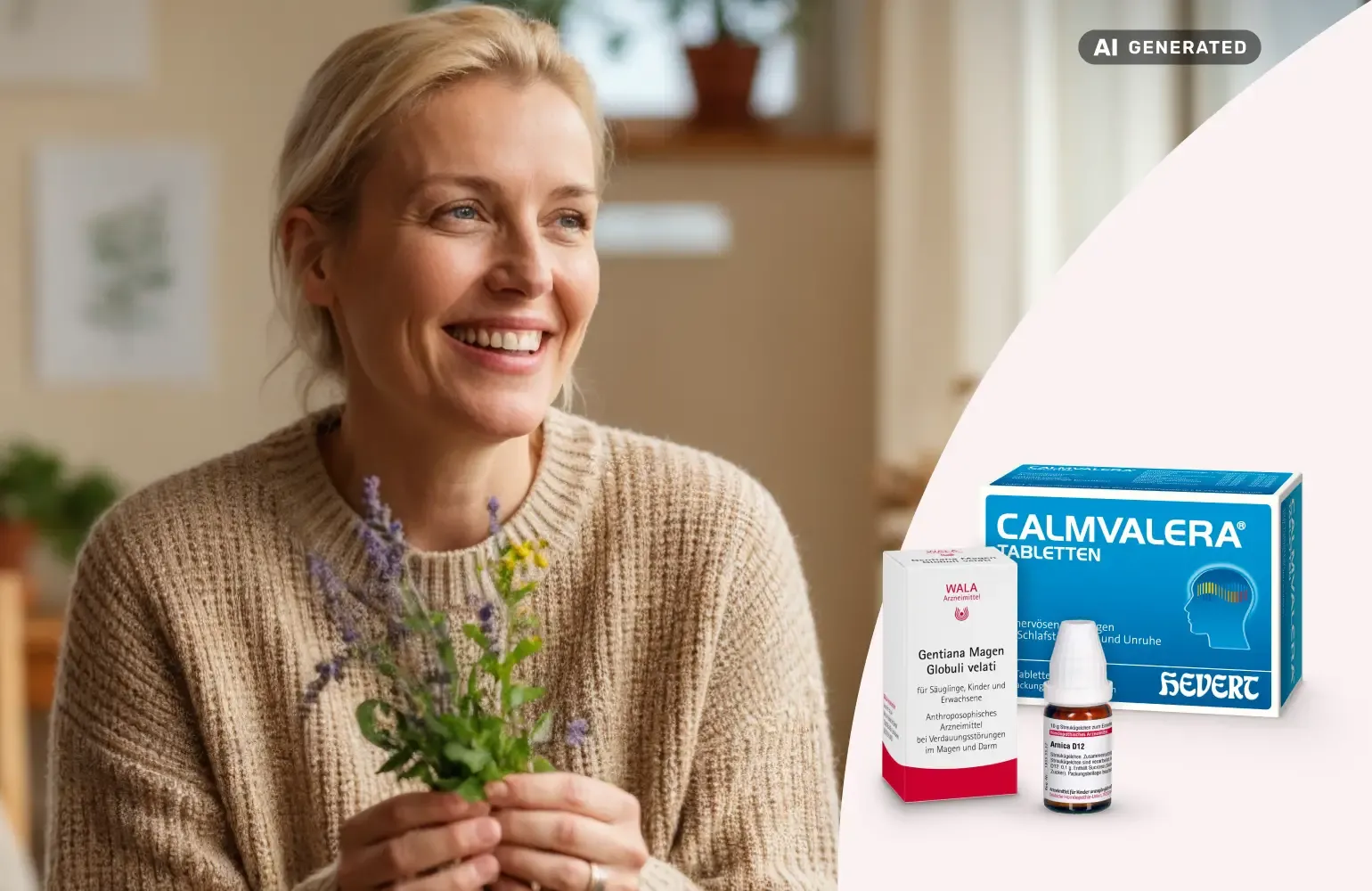 Homöopathische Unterstützung für Körper & Geist.