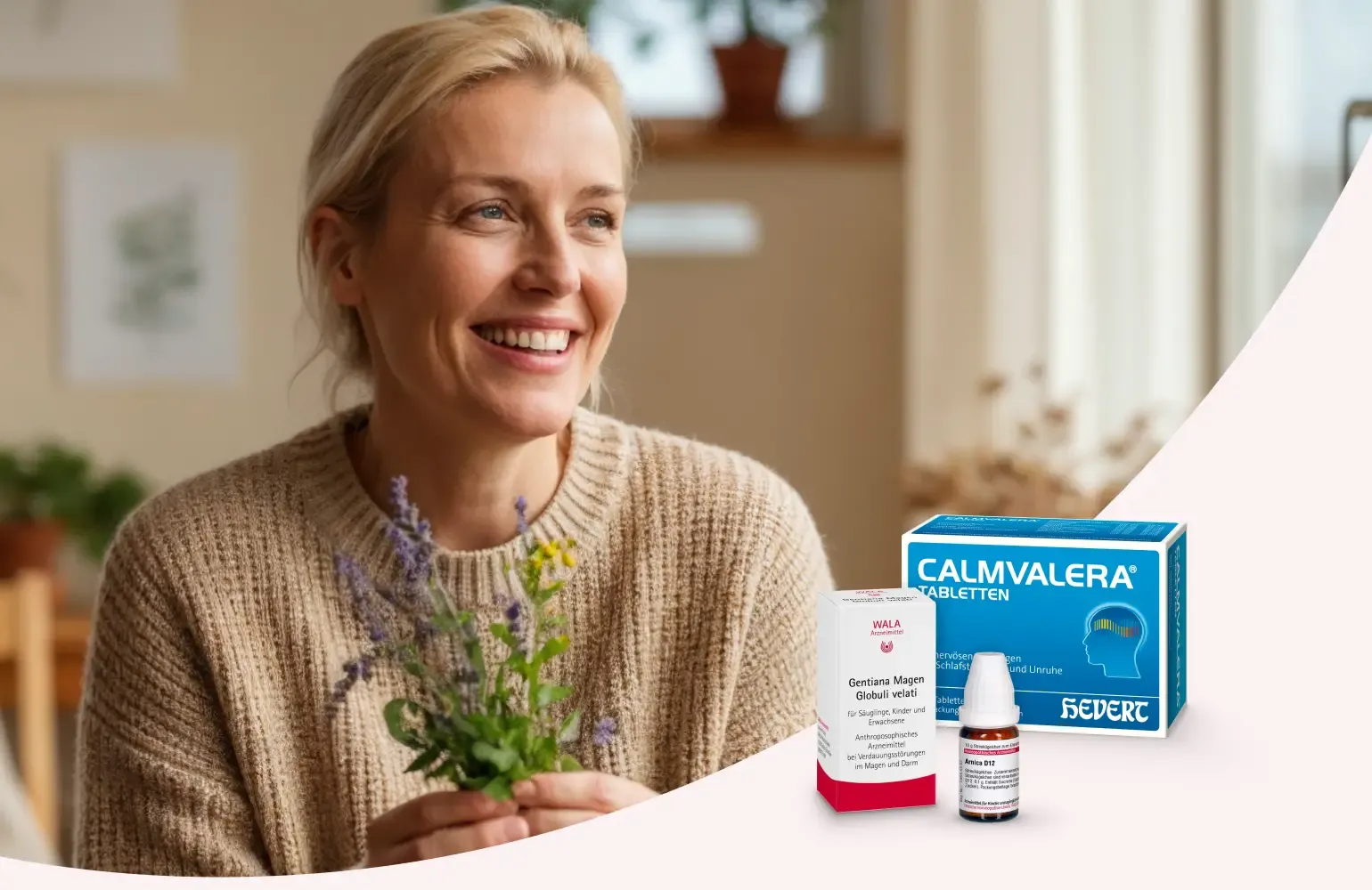 Homöopathische Unterstützung für Körper & Geist.