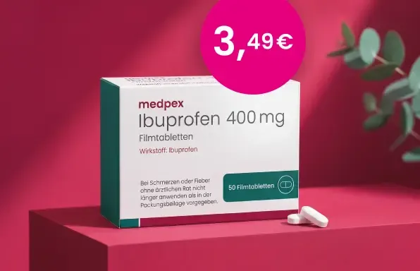 Endlich da: medpex Ibuprofen von Ihrer Apotheke