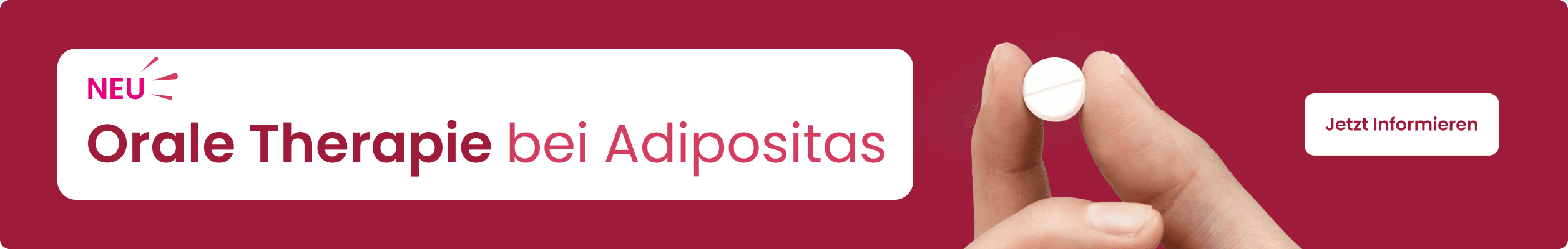 Orale Therapie bei Adipositas