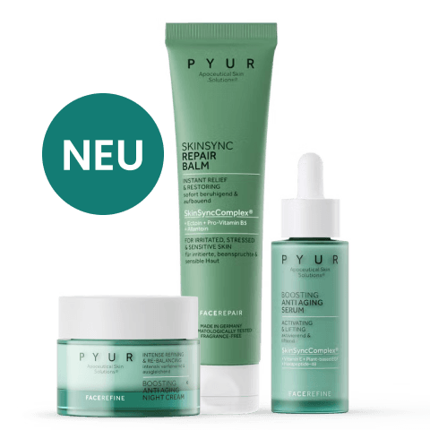 Mobile Mit dem SkinSyncComplex® für ein stabiles Mikrobiom.
