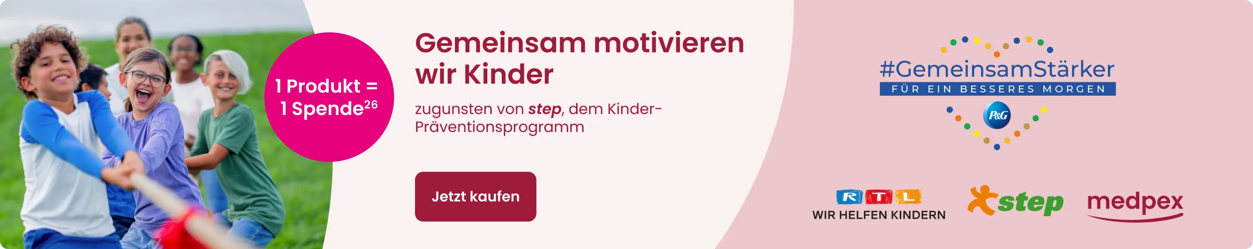 Gemeinsam motivieren wir Kinder