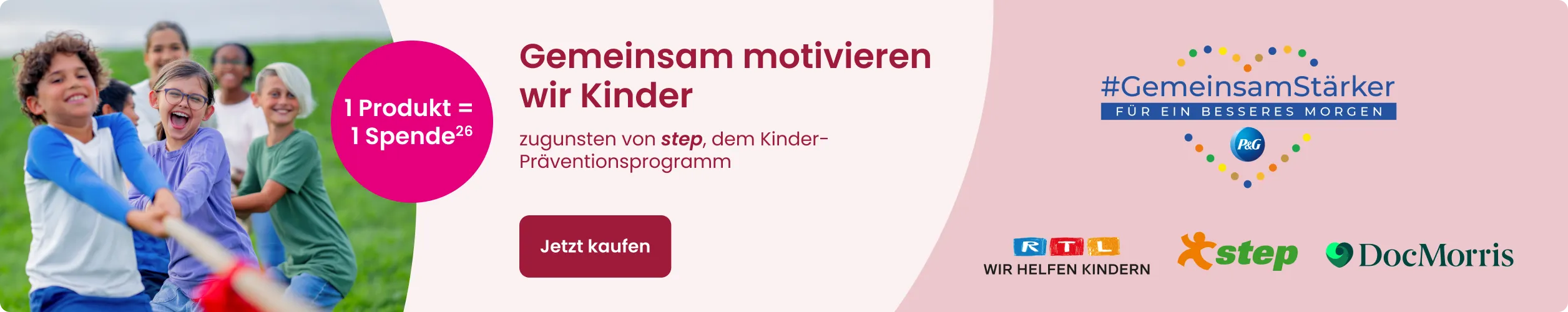 Gemeinsam motivieren wir Kinder
