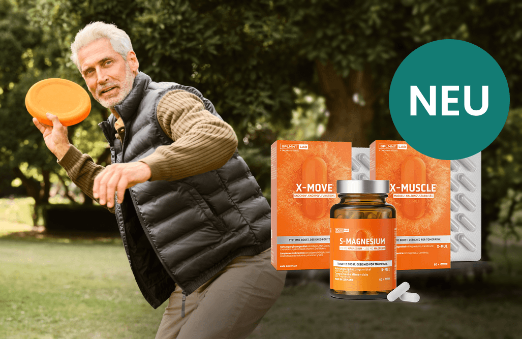 BCAA & Magnesium für Kraft & Mobilität.