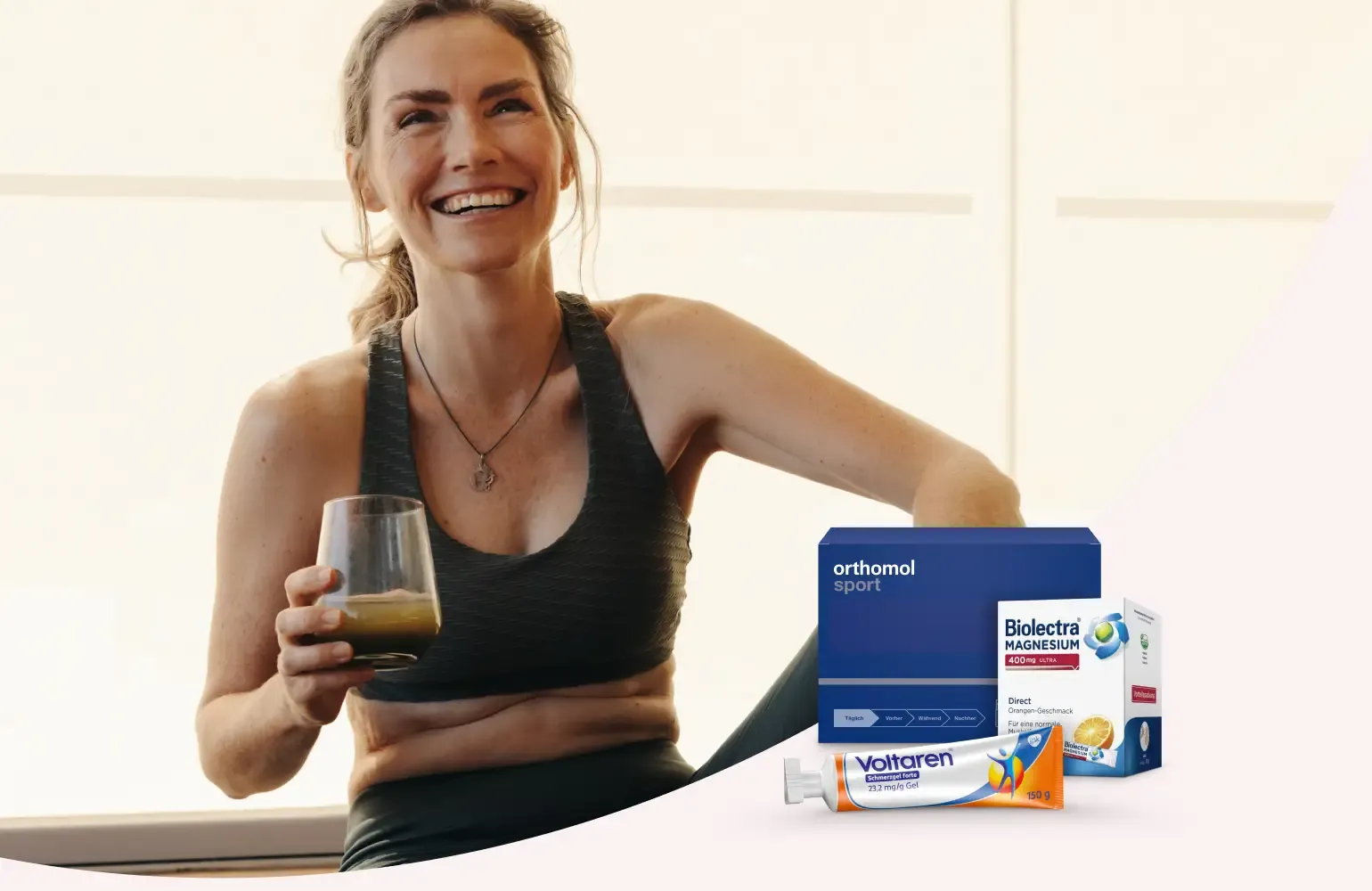 Produkte für Training, Regeneration & Muskelkraft
