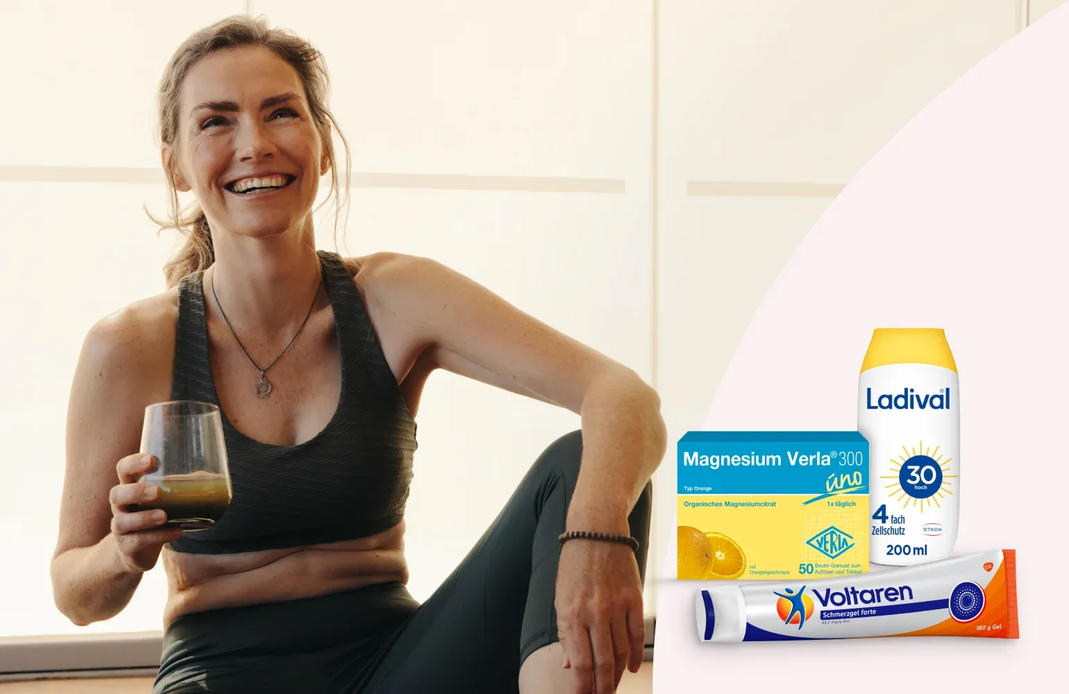 Produkte für Training, Regeneration & Muskelkraft