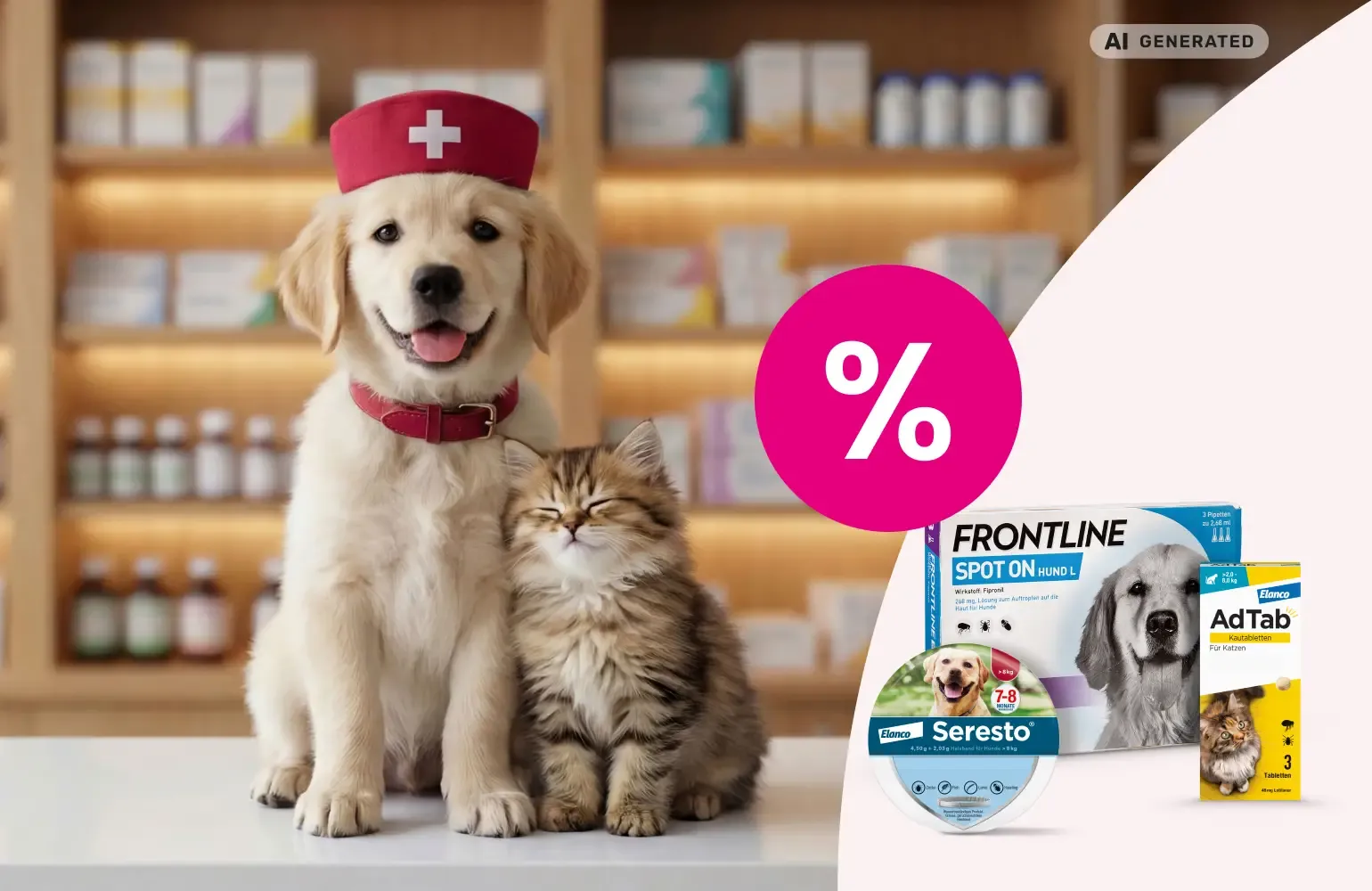 Unsere Bestseller für Hunde & Katzen bei medpex kaufen