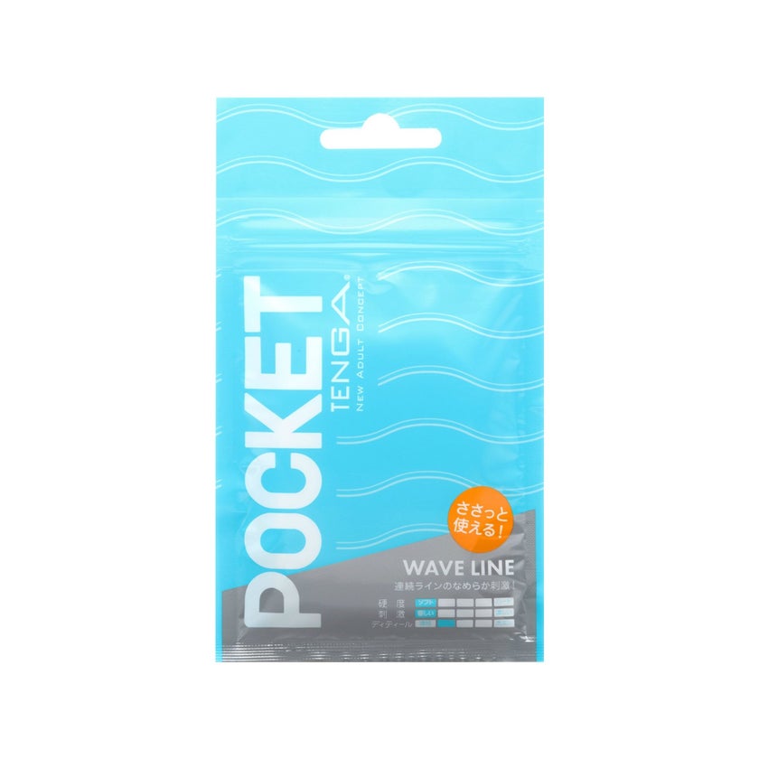 POCKET TENGA WAVE LINE 1 St