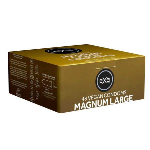 «Magnum» Extra Large, XXL-Kondome für noch mehr Freiraum (48 Kondome) 48 St