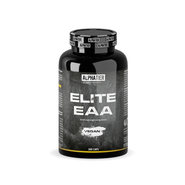 Alphatier Elite EAA Kapseln - vegane Aminosäuren 360 St