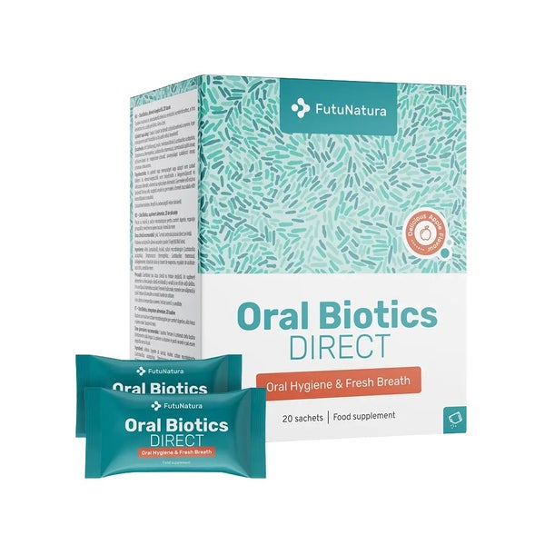FutuNatura Oral Biotics DIRECT für die Verdauung und Mundhygiene 20 St