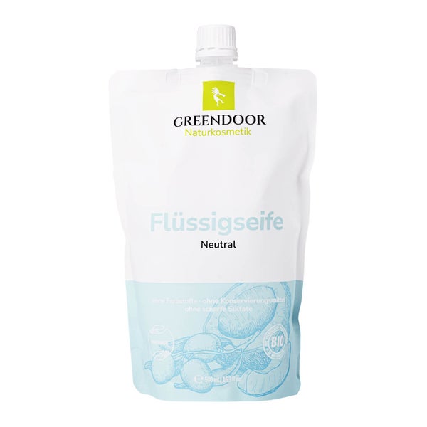 GREENDOOR Flüssigseife Nachfüllpackung Neutral 500 ml