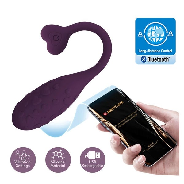 Pretty Love - Fisherman App-gesteuertes Vibrierendes Ei 1 St