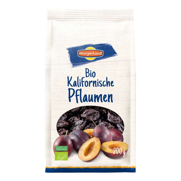 MorgenLand Kalifornische Pflaumen entsteint - getrocknet bio 200 g