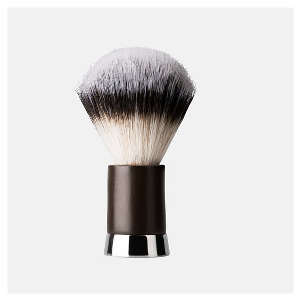 Veganer Rasierpinsel für Herren - Mahagoni