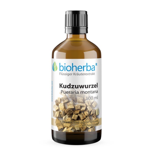Bioherba Kudzuwurzel Pueraria montana Tropfen Tinktur 100 ml