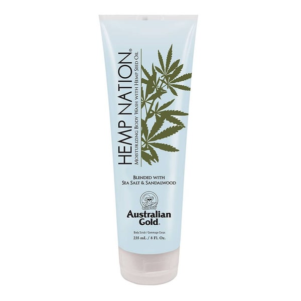 Australien Gold - Hemp Nation Sea Salt & Sandalwood Body Scrub