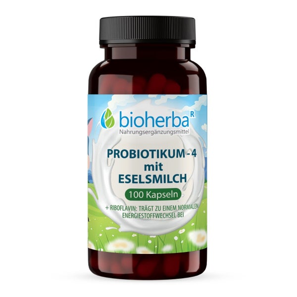 Probiotikum-4 Mit Eselsmilch Kapseln 100 St