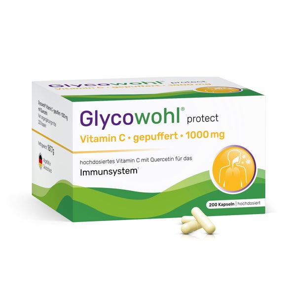 Glycowohl Vitamin C 1000 Mg M.quercetin Vegan Kps. 200 St