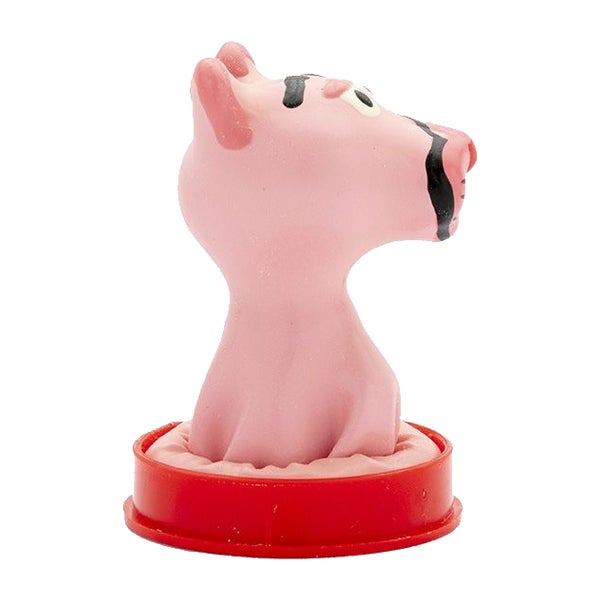 Scherzkondom „Rosa Panther“ Handbemalt, Retro-Fans Geschenk (1 Stück) 1 St