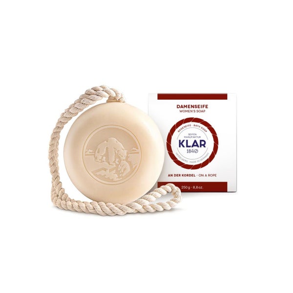Klar Seifen Damenbadeseife an der Kordel 250 g 250 g