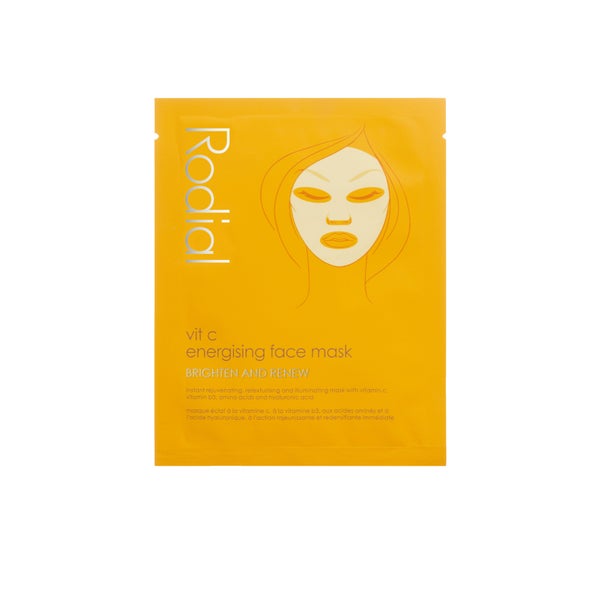 Rodial Feuchtigkeitsmaske Vit C Energising Face Mask x4 pack