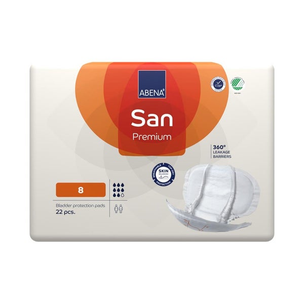Abena San Premium 8 Inkontinenzeinlagen 2500 ml 22 St