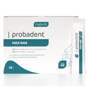 Produktabbildung: Nupure Probadent Max N44 Und Vitamin D3 Plv.beutel 28 St