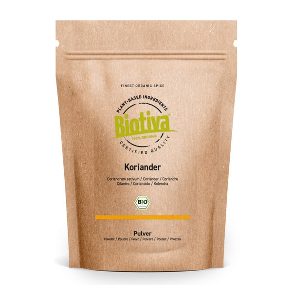 Biotiva Koriander gemahlen Bio 100 g