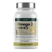 EXVital® Omega 3 + Vitamin D3 & K2 Kapseln aus Algenöl 183 g