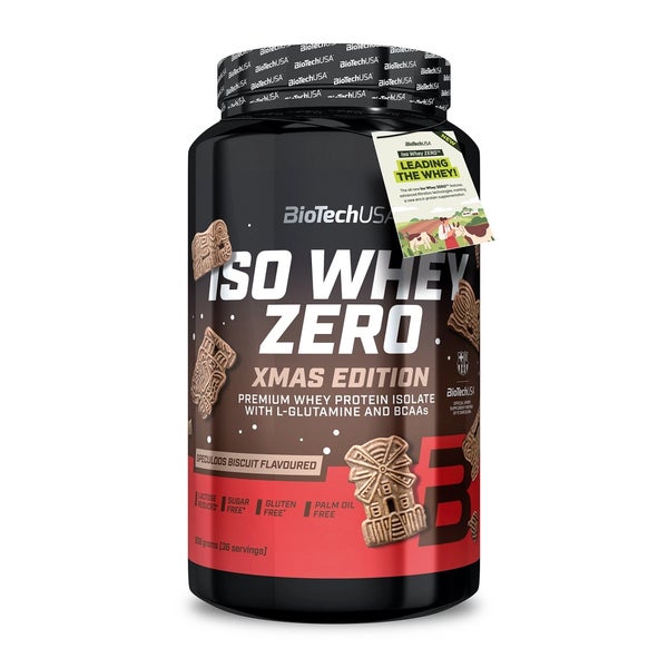 BioTechUSA Iso Whey Zero Spekulatius-Keks XMAS EDITION 908 g