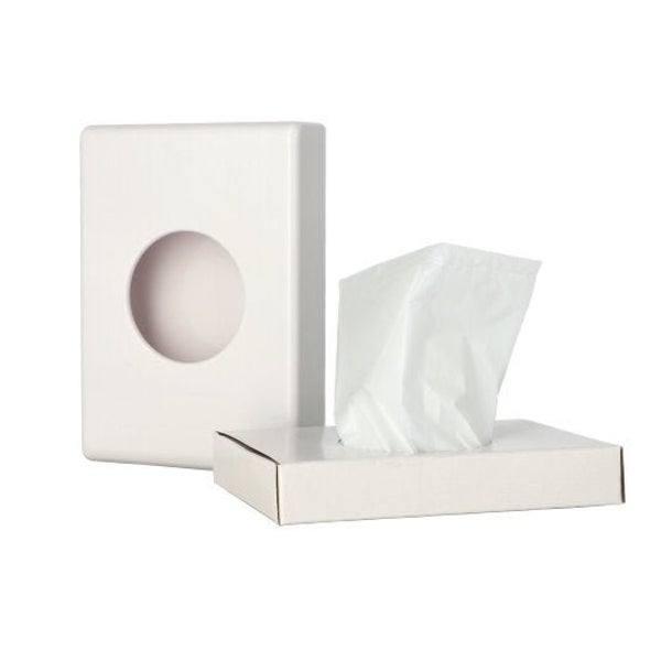 Medi-Inn Set 1 x Hygienebeutelspender weiß mit 5 x 30 Hygienebeuteln 20 St