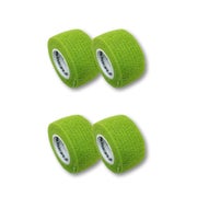 LisaCare Fingerpflaster 2,5cm x 4,5m - 4er Set Hellgrün 4 St