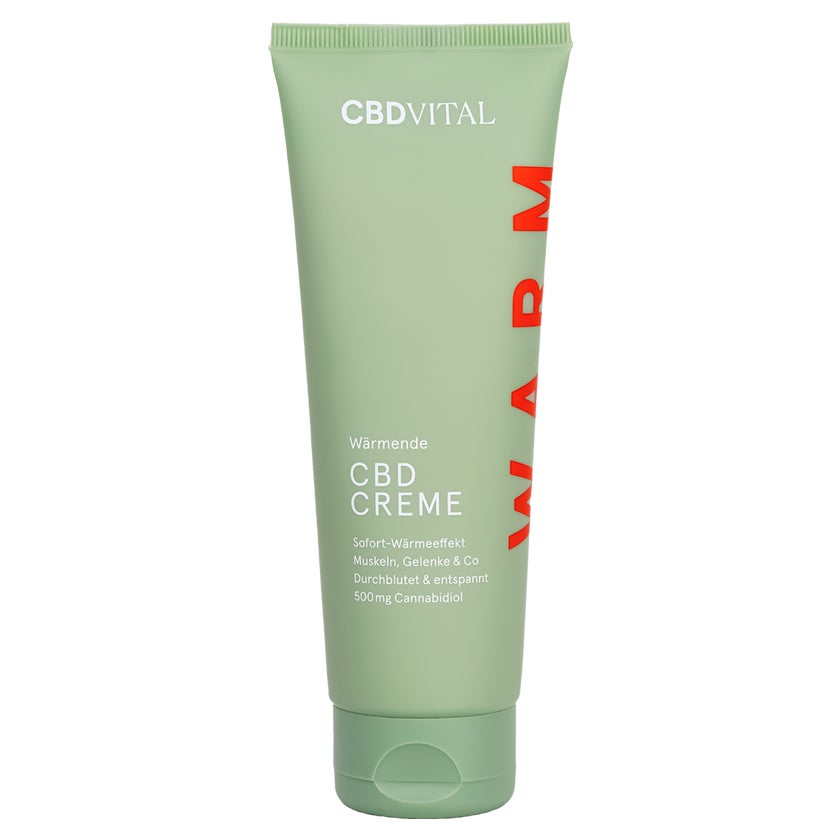CBD VITAL Wärmende CBD Creme 100 % BIO 120 ml