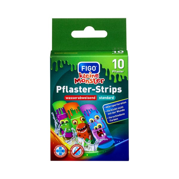 Figo Kinder-pflaster Kleine Monster 10 St
