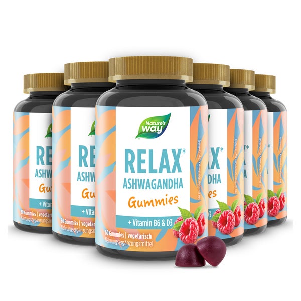Nature's Way Relax Ashwagandha Gummies 360 St