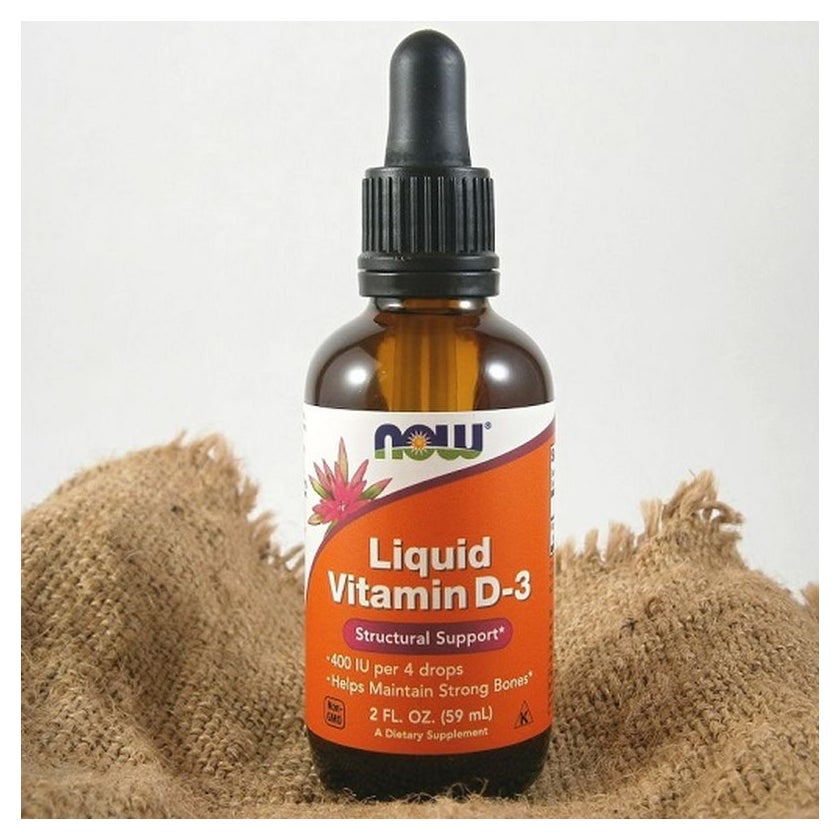 Now - Liquid Vitamin D-3