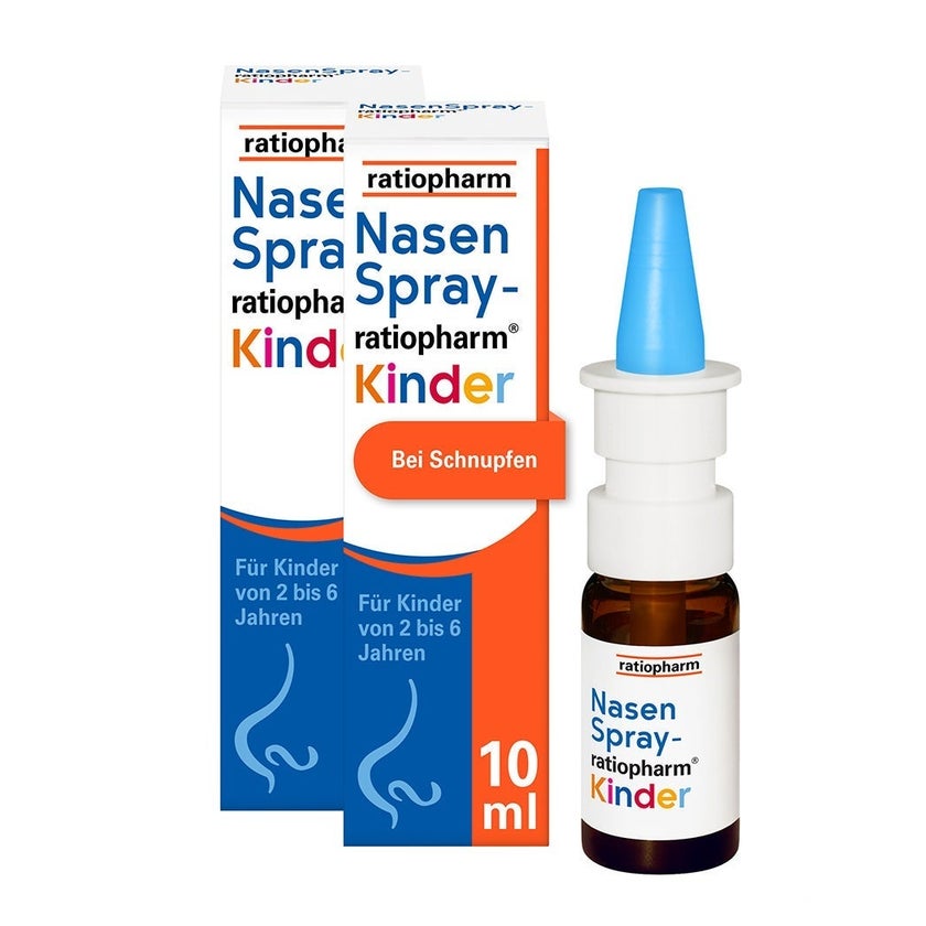 Nasenspray ratiopharm Kinder oK 2X10 ml